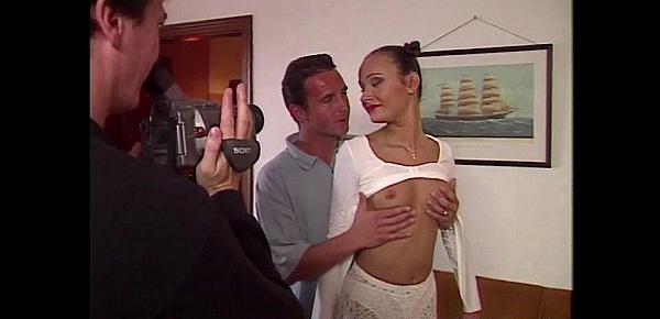  Wanda Enjoys Anal Sex With a Porn Director and his Cameraman